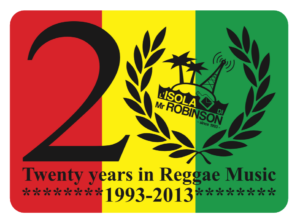 20 years of L Isola di Mr Robinson Radio Show Logo Design V1 2013