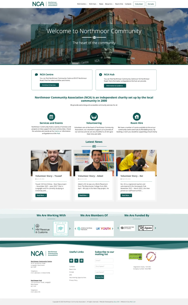 Northmoor Community Association Home Page After Matt Lion