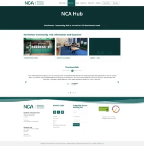 Northmoor Community Association NCA Hub Page Matt Lion