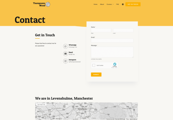 Thompsons Wood Contacts Page